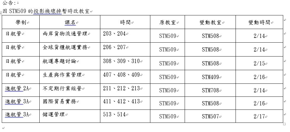 換教室